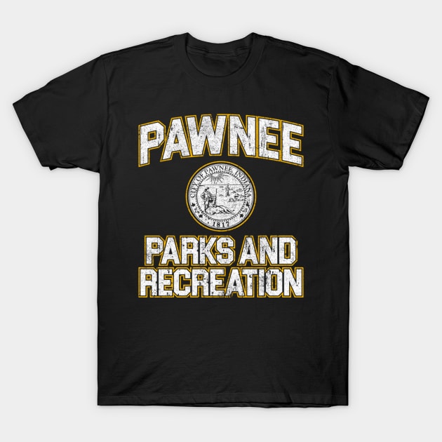 Pawnee Parks and Recreation T-Shirt T-Shirt by shirlee sharri